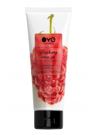 Лубрикант на водной основе OYO Aroma Gel Raspberry с ароматом малины - 75 мл. - OYO - купить с доставкой в Сыктывкаре