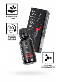 Возбуждающие капли для женщин Erotist Love Potion - 20 мл. - Erotist Libido Booster - купить с доставкой в Сыктывкаре