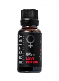 Возбуждающие капли для женщин Erotist Love Potion - 20 мл. - Erotist Libido Booster - купить с доставкой в Сыктывкаре