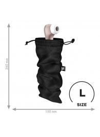 Черный мешочек для хранения игрушек Treasure Bag L - Satisfyer - купить с доставкой в Сыктывкаре