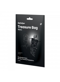 Черный мешочек для хранения игрушек Treasure Bag L - Satisfyer - купить с доставкой в Сыктывкаре