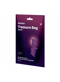 Фиолетовый мешочек для хранения игрушек Treasure Bag M - Satisfyer - купить с доставкой в Сыктывкаре