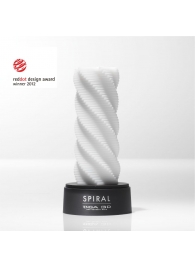 Белый 3D мастурбатор SPIRAL - Tenga - в Сыктывкаре купить с доставкой