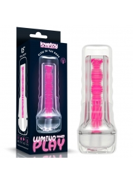 Светящийся в темноте мастурбатор 8.5 Lumino Play Masturbator - Lovetoy - в Сыктывкаре купить с доставкой