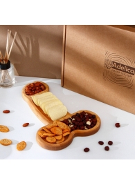 Деревянное блюдо для подачи в форме члена (32,5 х 20 х 1,7 см) - Сима-Ленд - купить с доставкой в Сыктывкаре