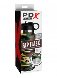 Мастурбатор в камуфляжной колбе Fap Flask - Pipedream - в Сыктывкаре купить с доставкой