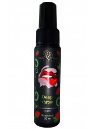 Спрей для горла Deep Throat с десенсибилизирующим эффектом и вкусом клубники - 50 мл. - БиоМед - купить с доставкой в Сыктывкаре