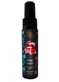 Спрей для горла Deep Throat с десенсибилизирующим эффектом и вкусом бабл-гам - 50 мл. - БиоМед - купить с доставкой в Сыктывкаре