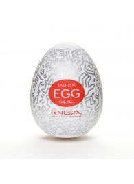Мастурбатор-яйцо Keith Haring EGG PARTY - Tenga - в Сыктывкаре купить с доставкой