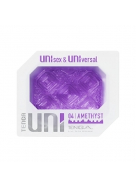 Фиолетовый мастурбатор-стимулятор Tenga Uni Amethyst - Tenga - в Сыктывкаре купить с доставкой