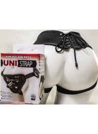 Универсальные трусики Harness UNI strap с корсетом - LOVETOY (А-Полимер) - купить с доставкой в Сыктывкаре