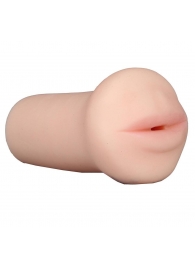 Нежный мастурбатор-ротик REALSTUFF 5INCH MASTURBATOR BJ - Dream Toys - в Сыктывкаре купить с доставкой