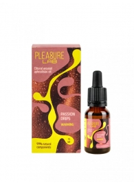 Капли с согревающим эффектом Passion Drips Warming - 15 мл. - Pleasure Lab - купить с доставкой в Сыктывкаре