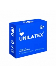 Классические презервативы Unilatex Natural Plain - 3 шт. - Unilatex - купить с доставкой в Сыктывкаре