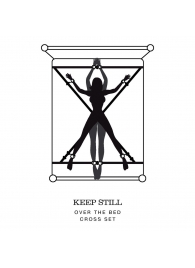Набор для связывания на кровати Keep Still - Fifty Shades of Grey - купить с доставкой в Сыктывкаре
