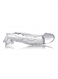 Прозрачная насадка для увеличения члена 2 Inch Clear Extender Sleeve - XR Brands - в Сыктывкаре купить с доставкой
