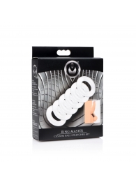 Комплект из 6 прозрачных эрекционных колец Ring Master Custom Ball Stretcher Kit - XR Brands - в Сыктывкаре купить с доставкой