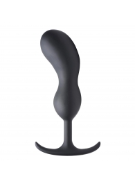 Черный массажер простаты с утяжелителями Premium Silicone Weighted Prostate Plug XL - 20,8 см. - XR Brands - в Сыктывкаре купить с доставкой