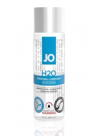 Возбуждающий лубрикант на водной основе JO Personal Lubricant H2O Warming - 60 мл. - System JO - купить с доставкой в Сыктывкаре