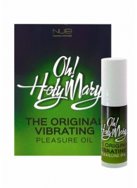 Масло унисекс с эффектом вибрации Oh! Holy Mary - 6 мл. - Nuei cosmetics - купить с доставкой в Сыктывкаре