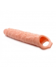 Телесная насадка-удлинитель 3 Inch Extender Sleeve - 27,3 см. - XR Brands - в Сыктывкаре купить с доставкой