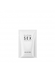 Полоски для орального секса Slow Sex Oral Sex Strips - 7 шт. - Bijoux Indiscrets - купить с доставкой в Сыктывкаре