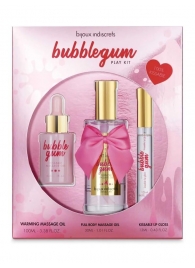 Набор средств для массажа и ласк Bubblegum Play Kit - Bijoux Indiscrets - купить с доставкой в Сыктывкаре