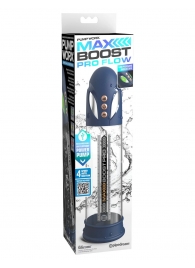 Синяя вакуумная автоматическая помпа Max Boost Pro Flow - Pipedream - в Сыктывкаре купить с доставкой