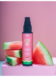 Гель Lick Me с согревающим эффектом и ароматом арбуза - 50 мл. - INTT - купить с доставкой в Сыктывкаре