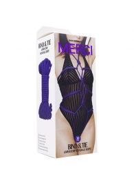 Фиолетовая верёвка для связывания и фиксации Bind Tie - 9,14 м. - Doc Johnson - купить с доставкой в Сыктывкаре