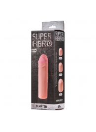 Фаллоудлинитель SUPER HERO Tempter - 16 см. - Lola Games - в Сыктывкаре купить с доставкой