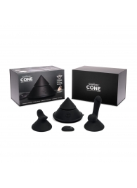 Конусный вибромассажер Cowgirl Cone с 2 насадками - CowGirl - купить с доставкой в Сыктывкаре