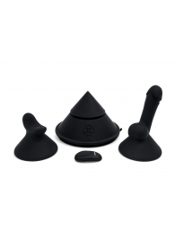 Конусный вибромассажер Cowgirl Cone с 2 насадками - CowGirl - купить с доставкой в Сыктывкаре