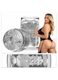 Прозрачный двусторонний мастурбатор Fleshlight Quickshot Mia Malkova - Fleshlight - в Сыктывкаре купить с доставкой
