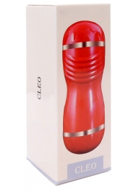 Двусторонний мастурбатор в колбе Cleo - вагина и ротик - Boys of Toys - в Сыктывкаре купить с доставкой