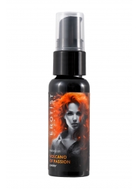Гель с эффектом вибрации Volcano Of Passion со вкусом вишни - 25 мл. - Erotist Lubricants - купить с доставкой в Сыктывкаре