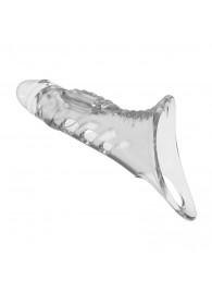 Прозрачная насадка на пенис - 22 см. - Baile - в Сыктывкаре купить с доставкой