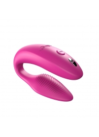 Розовый U-образный вибратор для пар We-Vibe Sync 2 - We-vibe