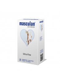 Особо тонкие презервативы Masculan Ultra Fine - 21 шт. - Masculan - купить с доставкой в Сыктывкаре