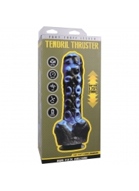 Черно-синяя мини-машина на присоске Tendril Thruster - 21,6 см. - Doc Johnson - купить с доставкой в Сыктывкаре
