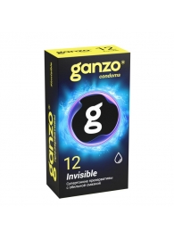 Супертонкие презервативы Ganzo Invisible - 12 шт. - Ganzo - купить с доставкой в Сыктывкаре
