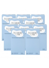 Набор из 10 упаковок ультратонких презервативов Pleasure Lab (по 12 шт.) - Pleasure Lab - купить с доставкой в Сыктывкаре