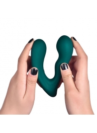 Темно-бирюзовый вибромассажер простаты Solstice X - Magic Motion - в Сыктывкаре купить с доставкой Темно-бирюзовый вибромассажер простаты Solstice X - Magic Motion - в Сыктывкаре купить с доставкой