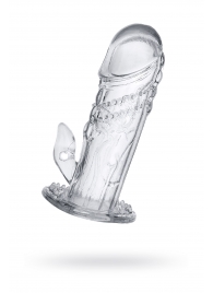 Прозрачная насадка на пенис Uco - 13 см. - A-toys - в Сыктывкаре купить с доставкой