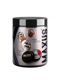 Черные утолщенные презервативы MAXUS Extra Strong с железным кейсом - 15 шт. - Maxus - купить с доставкой в Сыктывкаре