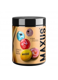 Точечные презервативы MAXUS 2000 Amazing Dots с железным кейсом - 15 шт. - Maxus - купить с доставкой в Сыктывкаре