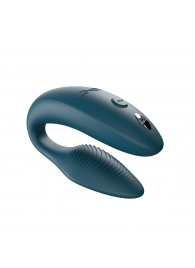 Зеленый вибратор для пар We-Vibe Sync 2 с пультом ДУ - We-vibe купить в Сыктывкаре с доставкой в Orgasmix.ru Зеленый вибратор для пар We-Vibe Sync 2 с пультом ДУ - We-vibe
