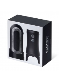 Набор Tenga Flip Zero Electronic Vibrotation: мастурбатор с вибрацией и устройство вращения - Tenga - в Сыктывкаре купить с доставкой Набор Tenga Flip Zero Electronic Vibrotation: мастурбатор с вибрацией и устройство вращения - Tenga - в Сыктывкаре купить с доставкой