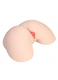 Мастурбатор-полуторс с двойным слоем материала Jenny Onahole Real Hips - KOKOS - в Сыктывкаре купить с доставкой