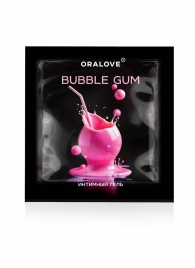 Саше съедобной оральной смазки OraLove с ароматом бабл-гам - 3 гр. - Биоритм - купить с доставкой в Сыктывкаре